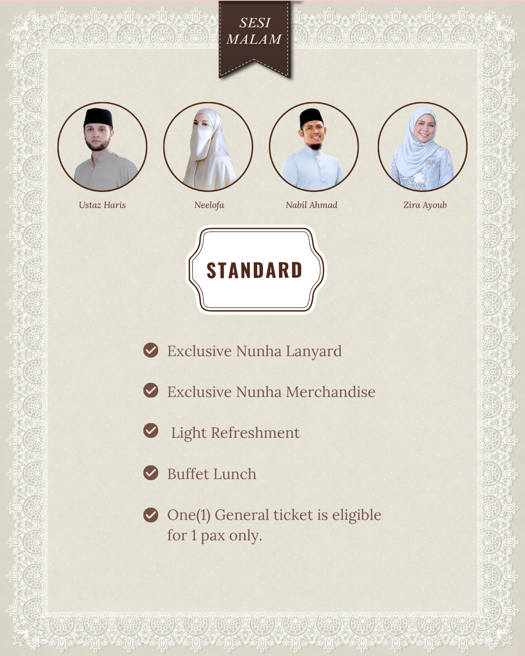Ticket Nunha Event