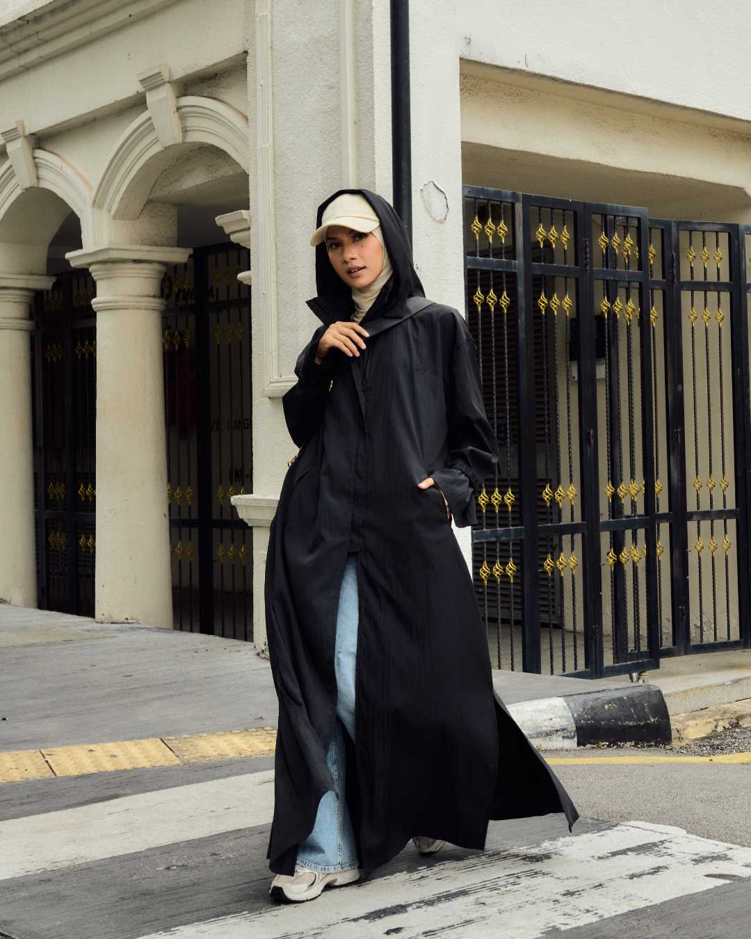 Hudaa Outerwear - Nunha OnlinenNH-J-HUDA-BLK-FS