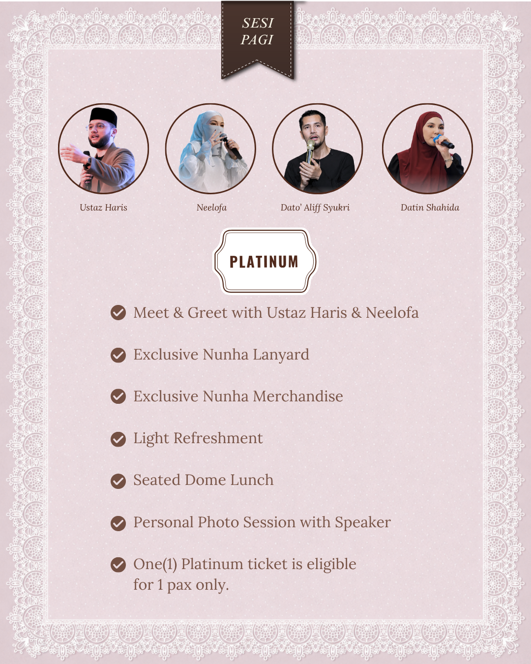 Ticket Nunha Event